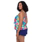Plus Size Swimshaper Tropical Treasure Roxy Swimsuit Romper - image 3