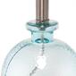 Lalia Home Classix Hammered Glass Jar Table Lamp w/Linen Shade - image 4