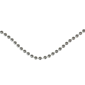 Northlight 15ft. Silver Shiny Beaded Christmas Garland - image 6