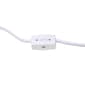 Simple Designs Chrome Mini Basic Table Lamp w/Fabric Shade - image 6