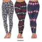 Womens White Mark 3pk. Leggings - image 11