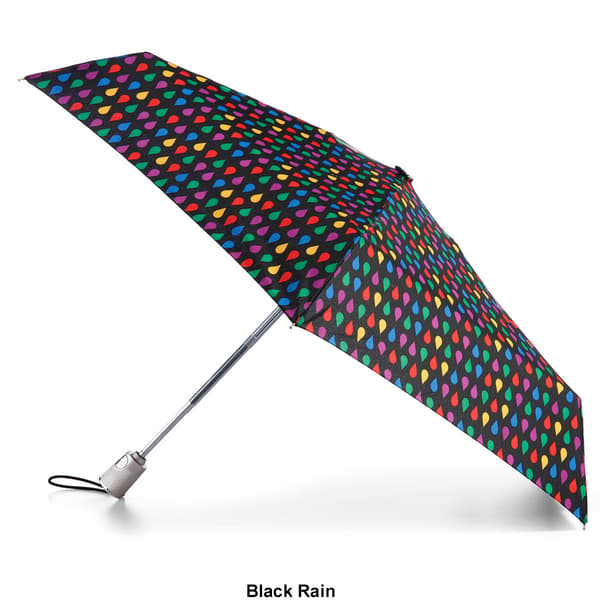 Totes 4-Section Auto Open/Close Technology Umbrella