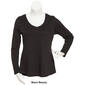 Juniors Plus Aveto Long Sleeve V-Neck Tee - image 8