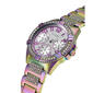 Womens Guess Silver/Purple Dial Watch - GW0044L1 - image 4