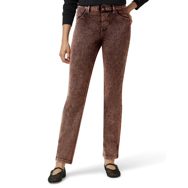 Womens HUE(R) Ultra-Soft Denim Boot Cut Leggings - Cinnamon Acid - image 
