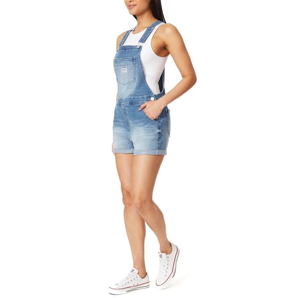 Juniors Wallflower Retro High Rise Shortalls