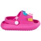 Little Girls Bebe Slide Sandals with Gummy Bear Charms - image 3