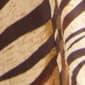 Womens 24/7 Comfort Apparel Midi Length Animal Print Belted Skirt - image 4