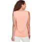 Plus Size Ruby Rd. Tropical Oasis Sleeveless Scalloped Tank Top - image 2