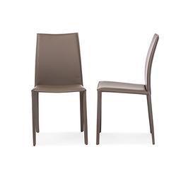 Baxton Studio Rockford 2pc. Upholstered Dining Chair Set
