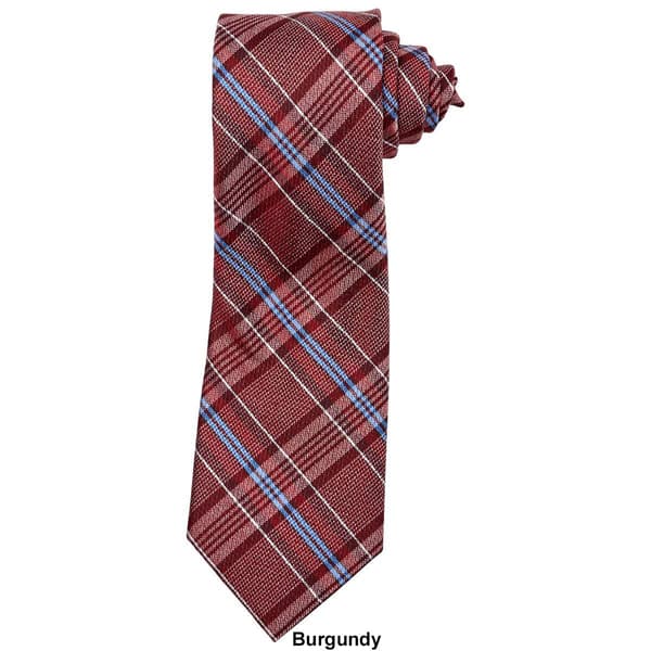 Mens John Henry® Falls Plaid Tie