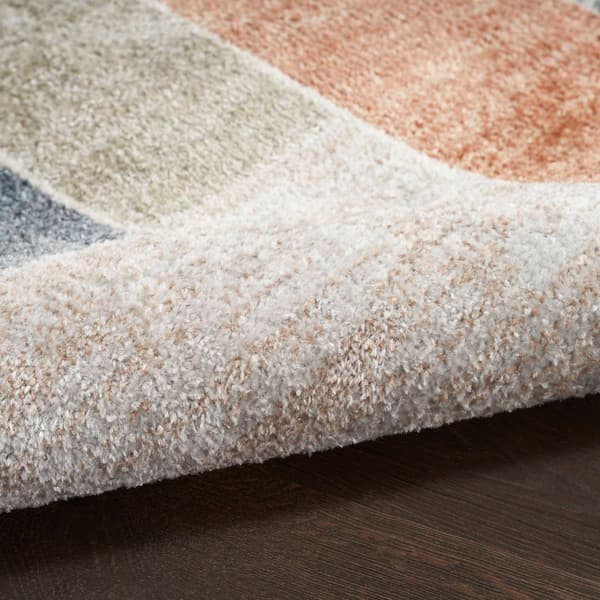 Nourison Astra Colorblock Rectangular Large Area Rug