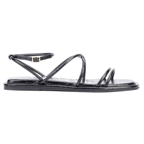 Womens Olivia Miller Public Eye Strappy Sandals
