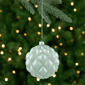 Northlight 4.5in. Iridescent Blue Glass Christmas Ball Ornament - image 1