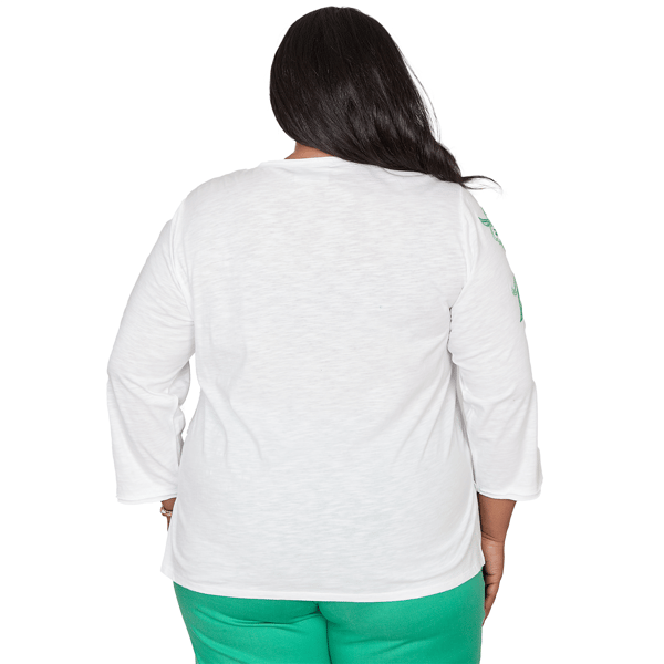 Plus Size Alfred Dunner Resort Living Tropical Floral Blouse