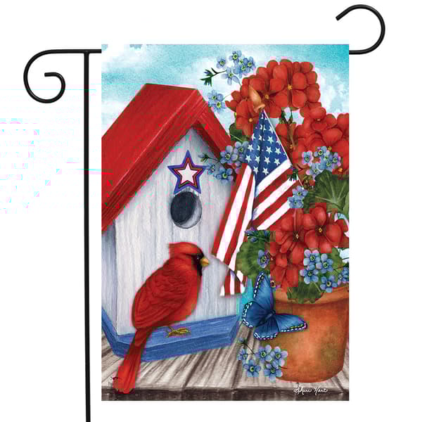 Briarwood Lane American Cardinal Garden Flag - image 