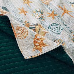 Greenland Home Fashions™ Kona Coastal Reversible Quilted Throw