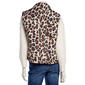Juniors Jolie & Joy Reversable Print To Sherpa Puffer Vest - Lynx - image 3