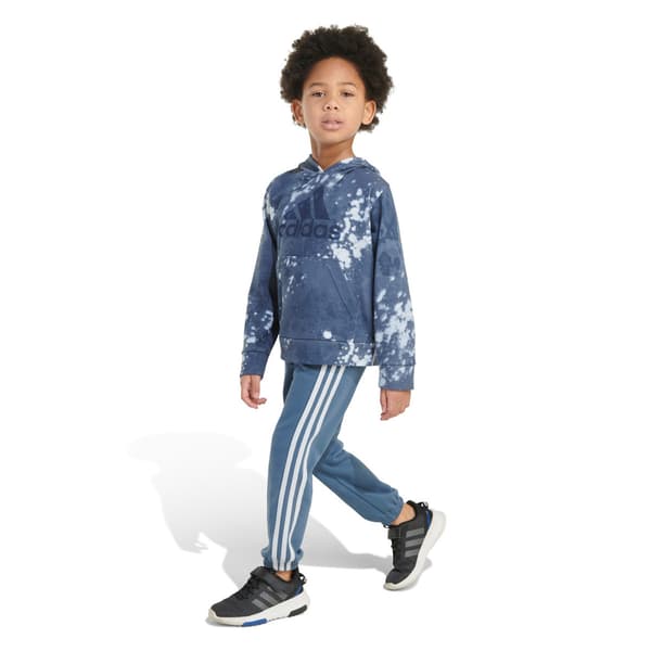 Boys &#40;4-7&#41; adidas&#40;R&#41; Paint Splatter Pullover Hoodie & Joggers Set