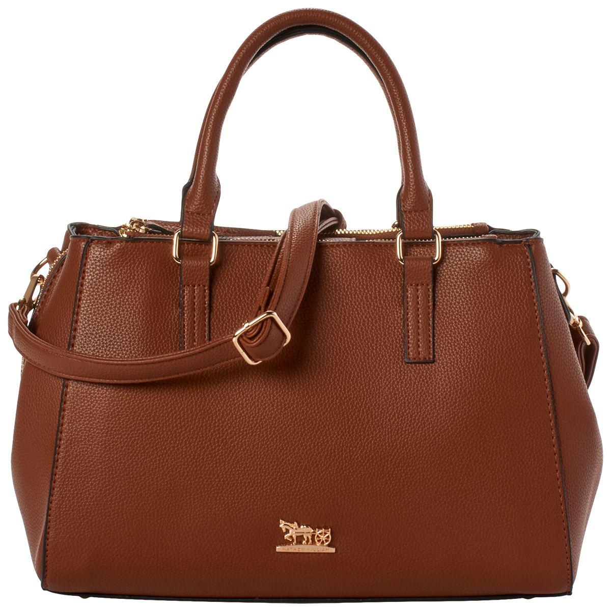 Mathew + Julian Triple Compartment Satchel