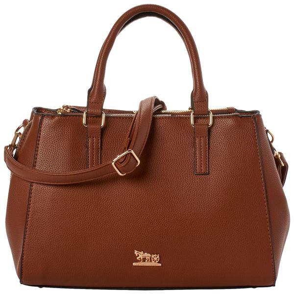 Mathew + Julian Triple Compartment Satchel - image 