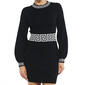 Juniors Jolie & Joy Eternal Midnight Raglan Sleeve A-Line Dress - image 3