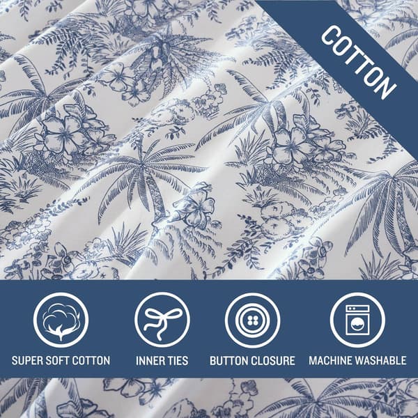 Tommy Bahama Pen And Ink Cotton Duvet Set