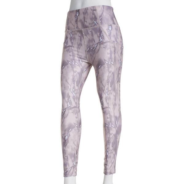 Womens Nine West Print Plush jersey 27in. Leggings - image 