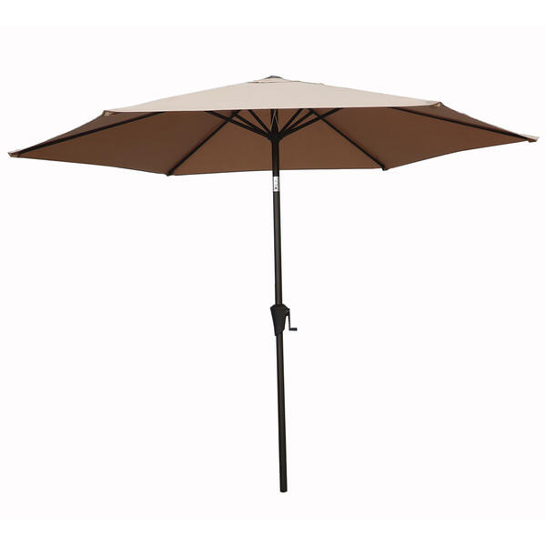 9ft. Hand Crank & Tilt Patio Umbrella - Barley - image 
