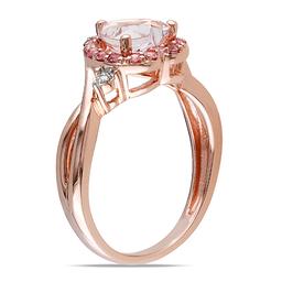 Gemstone Classics™ Silver 1 1/3ctw. Morganite Ring