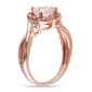Gemstone Classics™ Silver 1 1/3ctw. Morganite Ring - image 2