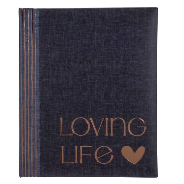 Malden 2-Up Loving Life Weld Bound Photo Album - image 