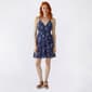 Juniors Angie Eyelet Keyhole Slip Dress - image 1
