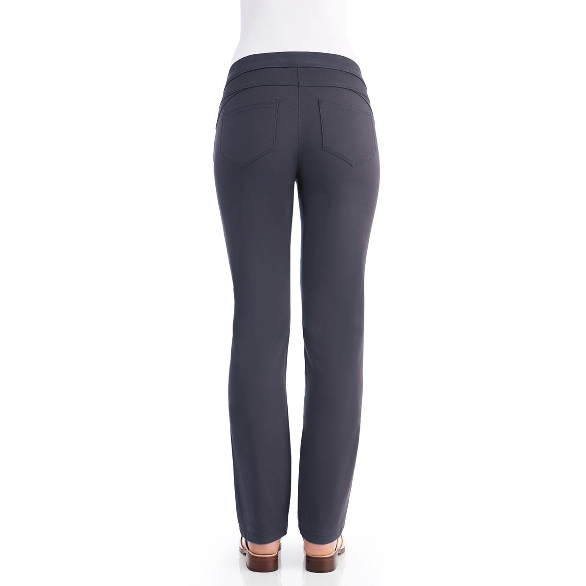 Plus Size Napa Valley Cotton Super Stretch Pull on Pant-Short