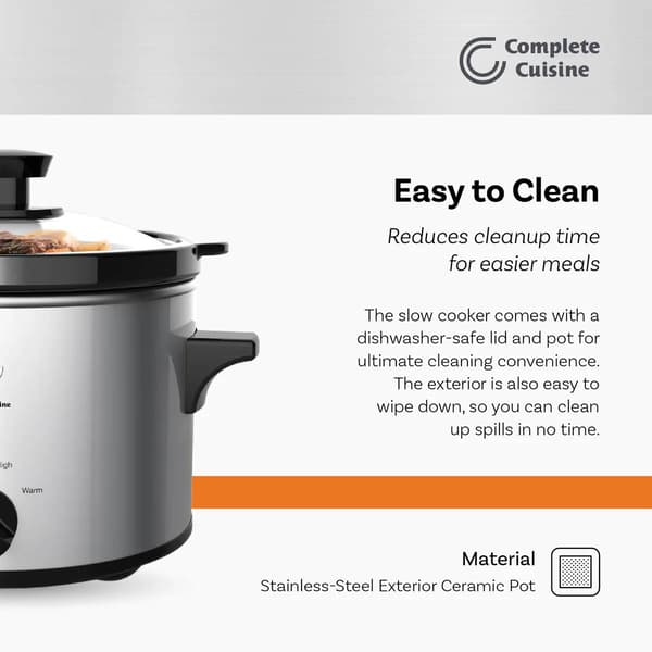 Complete Cuisine 1.5qt. Slow Cooker
