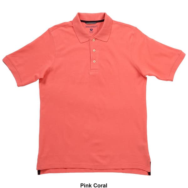 Mens Architect&#174; Short Sleeve Pique Polo