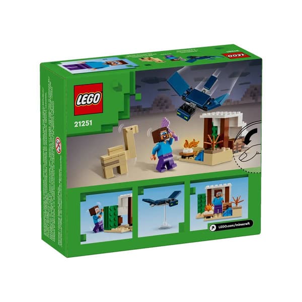 LEGO&#174; Minecraft Steve''s Desert Expedition