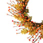 Northlight Seasonal Berries and Leaves Fall Artificial Wreath - image 4