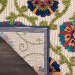 Nourison Aloha Vines Contemporary Indoor/Outdoor Area Rug