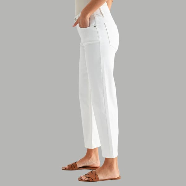 Womens CITY BLUES Dover Cropped Straight Leg Jeans