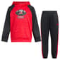 Boys (4-7) adidas® Hoodie & Joggers Set - Bright Red Heather - image 4