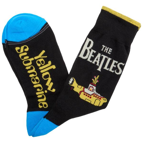 Mens Perris Yellow Submarine Crew Socks - image 