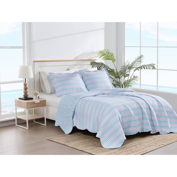 Scout Catalina Stripe 3pc. Quilt Set - image 