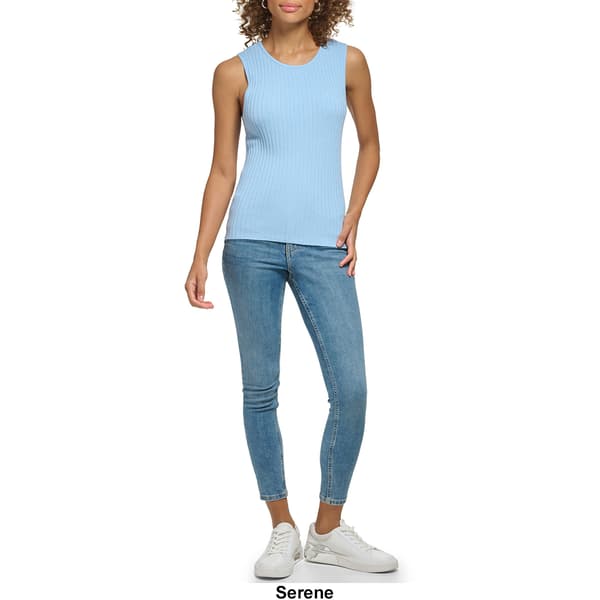 Womens Calvin Klein Smooth Ribbed Tank Top