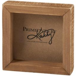 Primitives By Kathy Box Sign Mini - Thanks Fall