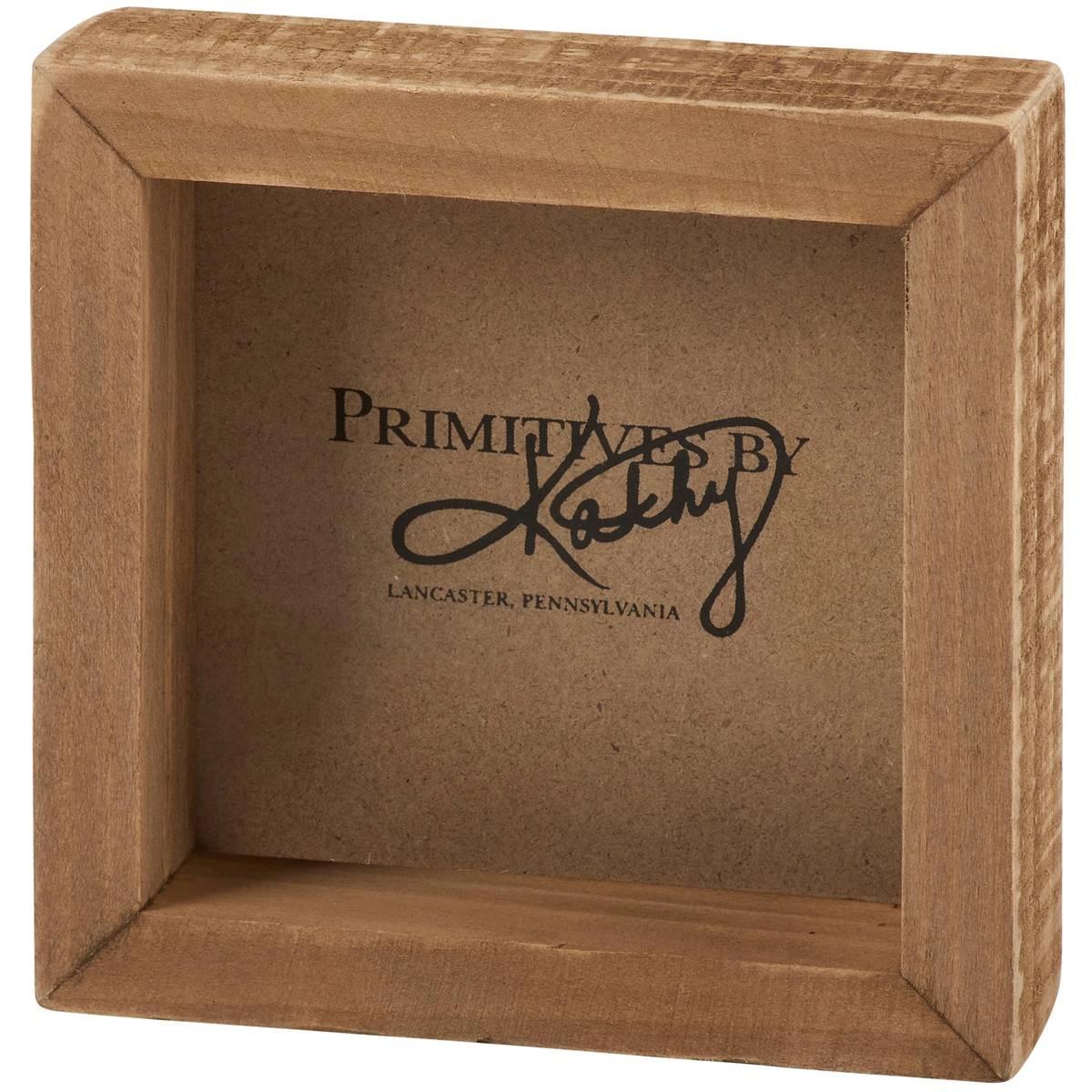 Primitives By Kathy Box Sign Mini - Thanks Fall
