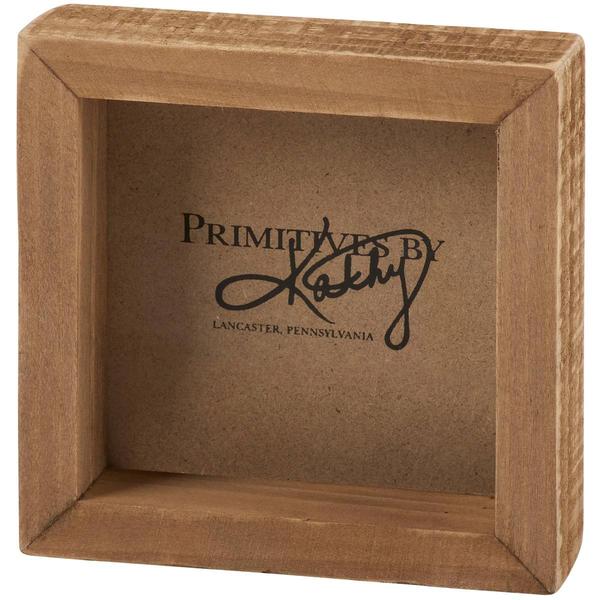 Primitives By Kathy Box Sign Mini - Thanks Fall