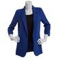 Juniors Leighton Millennium Ruched Sleeve Blazer - image 1