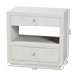 bali & pari Kai Grasscloth End Table - image 10