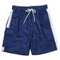 Young Mens Surf Zone Space Dye Navy Swim Trunks - image 1
